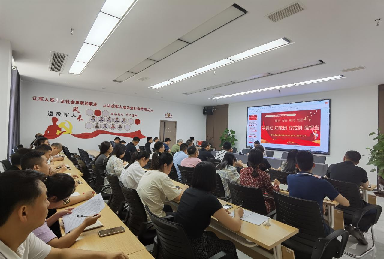 学党纪 知敬畏 存戒惧 强担当——开云网页_开云网页版登录
党总支书记专题党课
